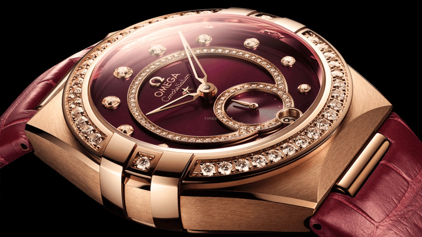 Omega,Constellation 34mm,34mm,Sedna Gold,Black,Automatic,Date,Co-Axial Escapement,131,131.58.34.20.61.001
