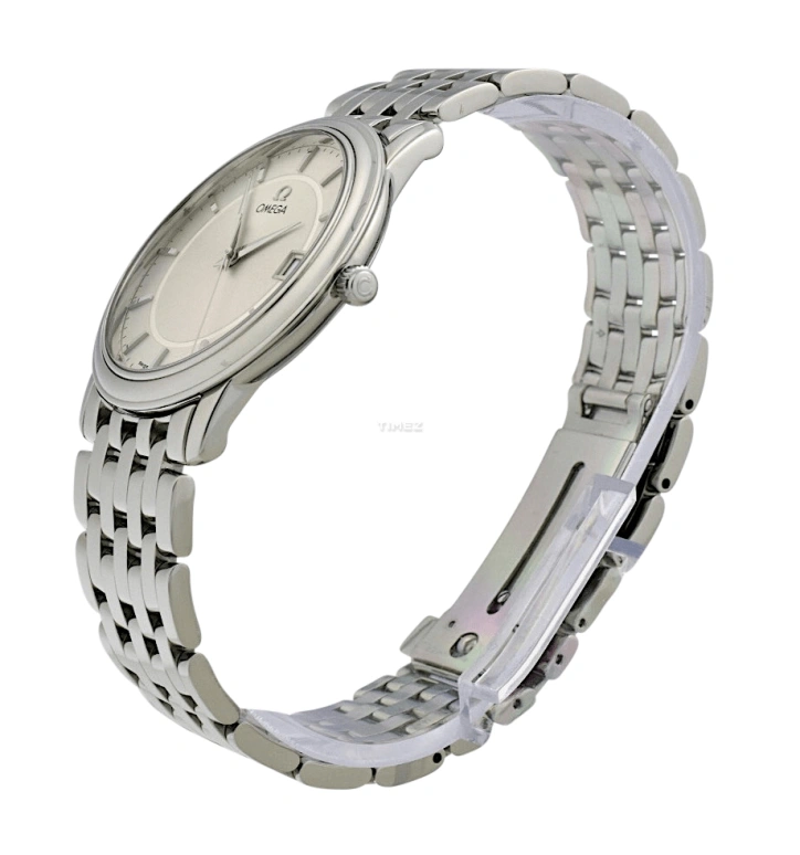 Omega,De Ville 34.40mm,34.40mm,Stainless Steel,Silver,Quartz,Day,30000hours,4510,4510.31.00