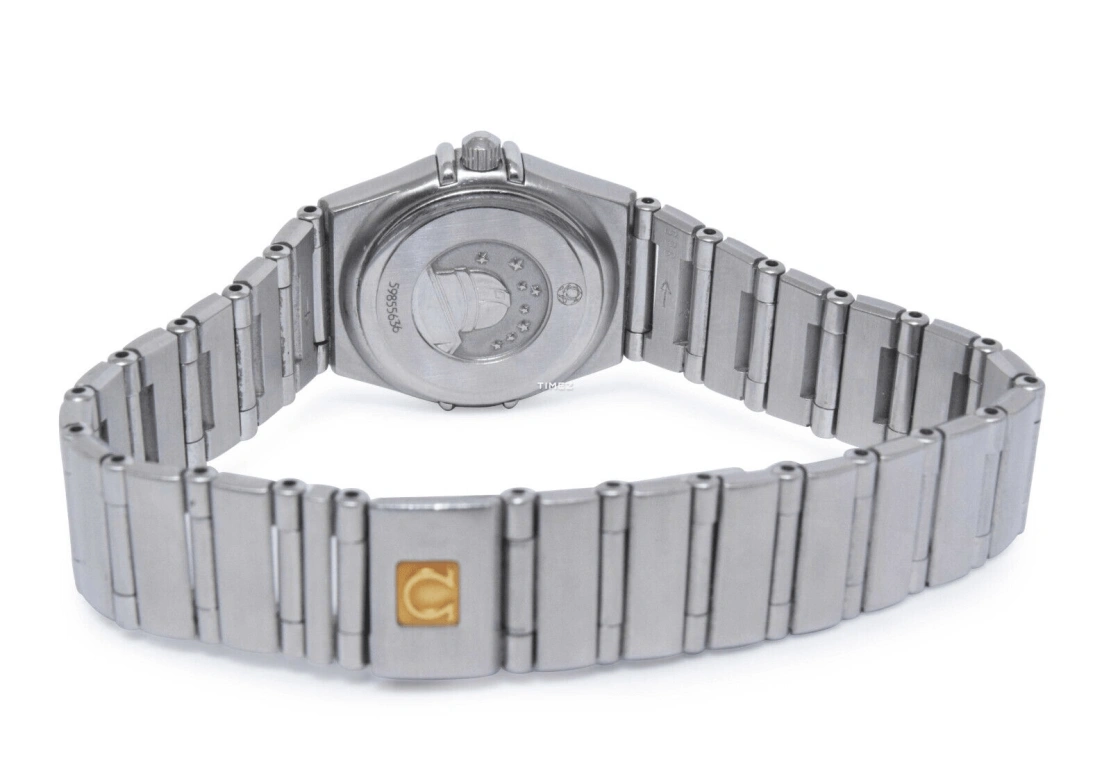 Omega,Constellation 22.50mm,22.50mm,Stainless Steel,White,Quartz,30000hours,In-house Caliber,1562,1562.30.00