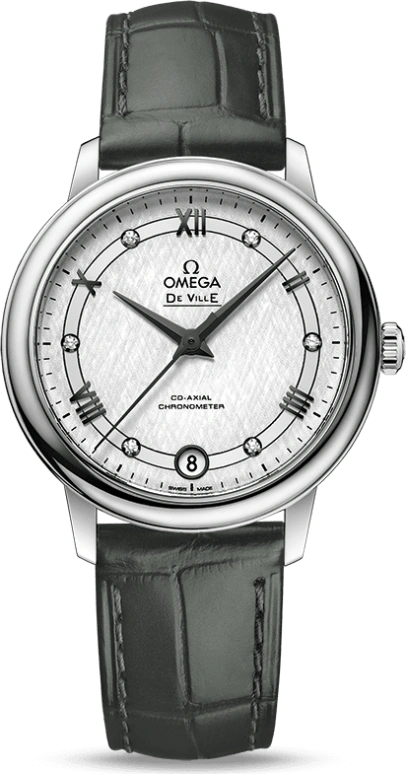 Omega,De Ville 32.70mm,32.70mm,Stainless Steel,Silver,Automatic,Date,Co-Axial Escapement,424,424.13.33.20.52.002