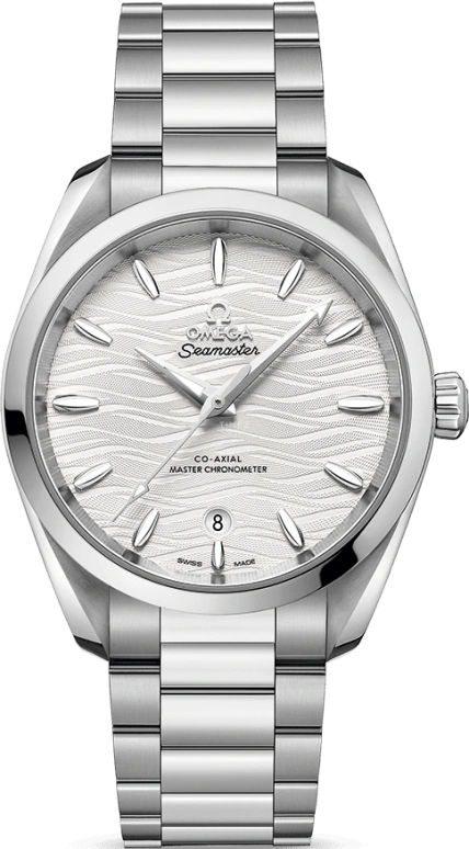 Omega,Aqua Terra 38mm,38mm,Stainless Steel,Silver,Automatic,Date,Co-Axial Escapement,220,220.10.38.20.02.003