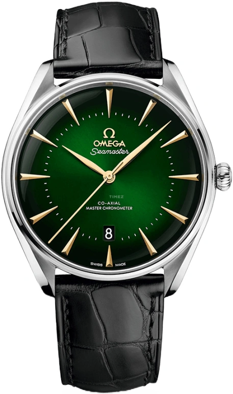 Omega,Seamaster 39.50mm,39.50mm,Stainless Steel,Green,Automatic,Date,Co-Axial Escapement,511,511.13.40.20.10.001