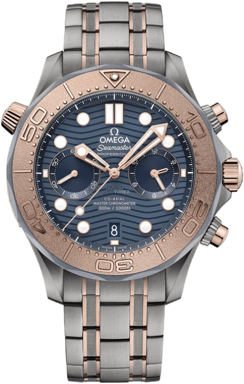 Omega,Seamaster Diver 300M 44mm,44mm,Stainless Steel,Blue,Automatic,Chronograph,Date,Co-Axial Escapement,Column Wheel,60hours,In-house Caliber,210,210.60.44.51.03.001