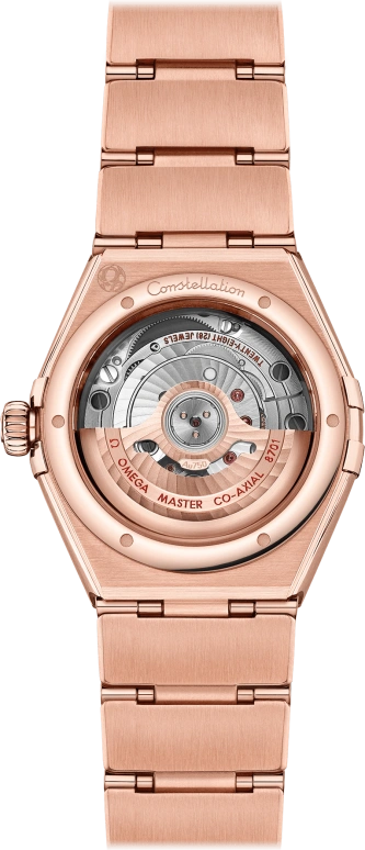 Omega,Constellation 29mm,29mm,Sedna Gold,Blue,Automatic,Date,Co-Axial Escapement,131,131.50.29.20.53.003
