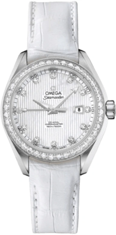 Omega,Aqua Terra 34mm,34mm,Stainless Steel,Silver White,Automatic,Date,Co-Axial Escapement,231,231.18.34.20.55.001