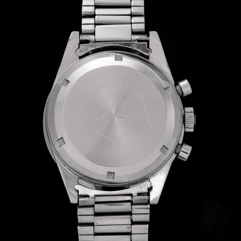 Omega,Speedmaster 39mm,39mm,Stainless Steel,Black,Chronograph,Round,ST 105,ST 105.003