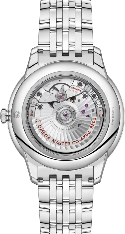 Omega,De Ville 41mm,41mm,Stainless Steel,Turquoise,Green,Automatic,Day,Anti-magnetic,434,434.10.41.20.10.001