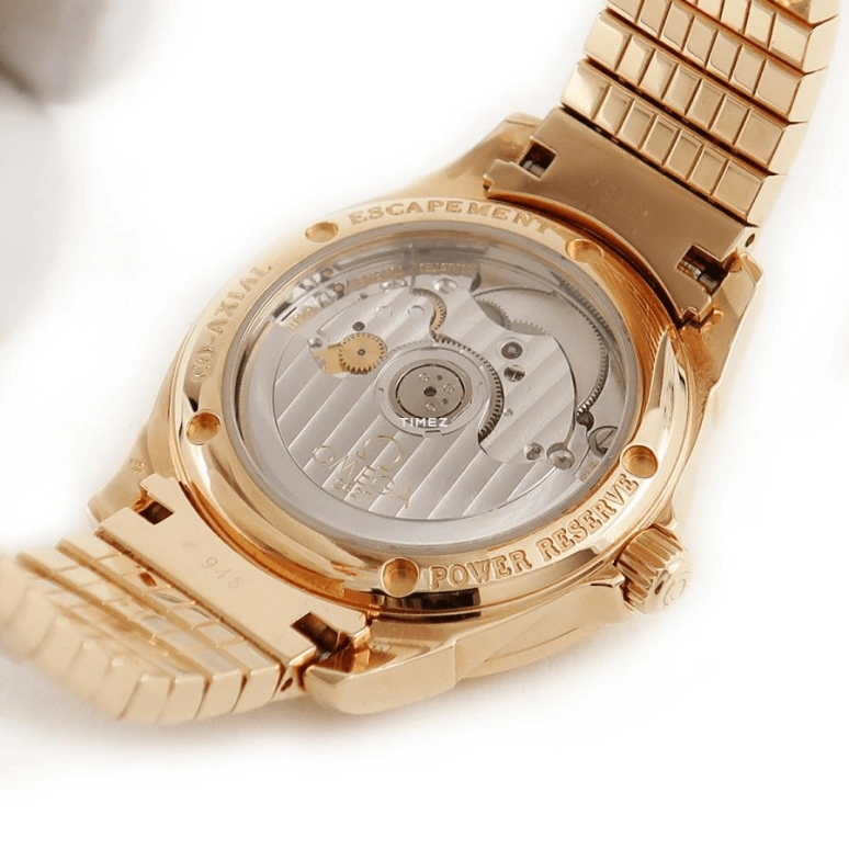 Omega,De Ville 35mm,35mm,Red Gold,White,Automatic,Day,Power Reserve Indicator,4163,4163.20.00