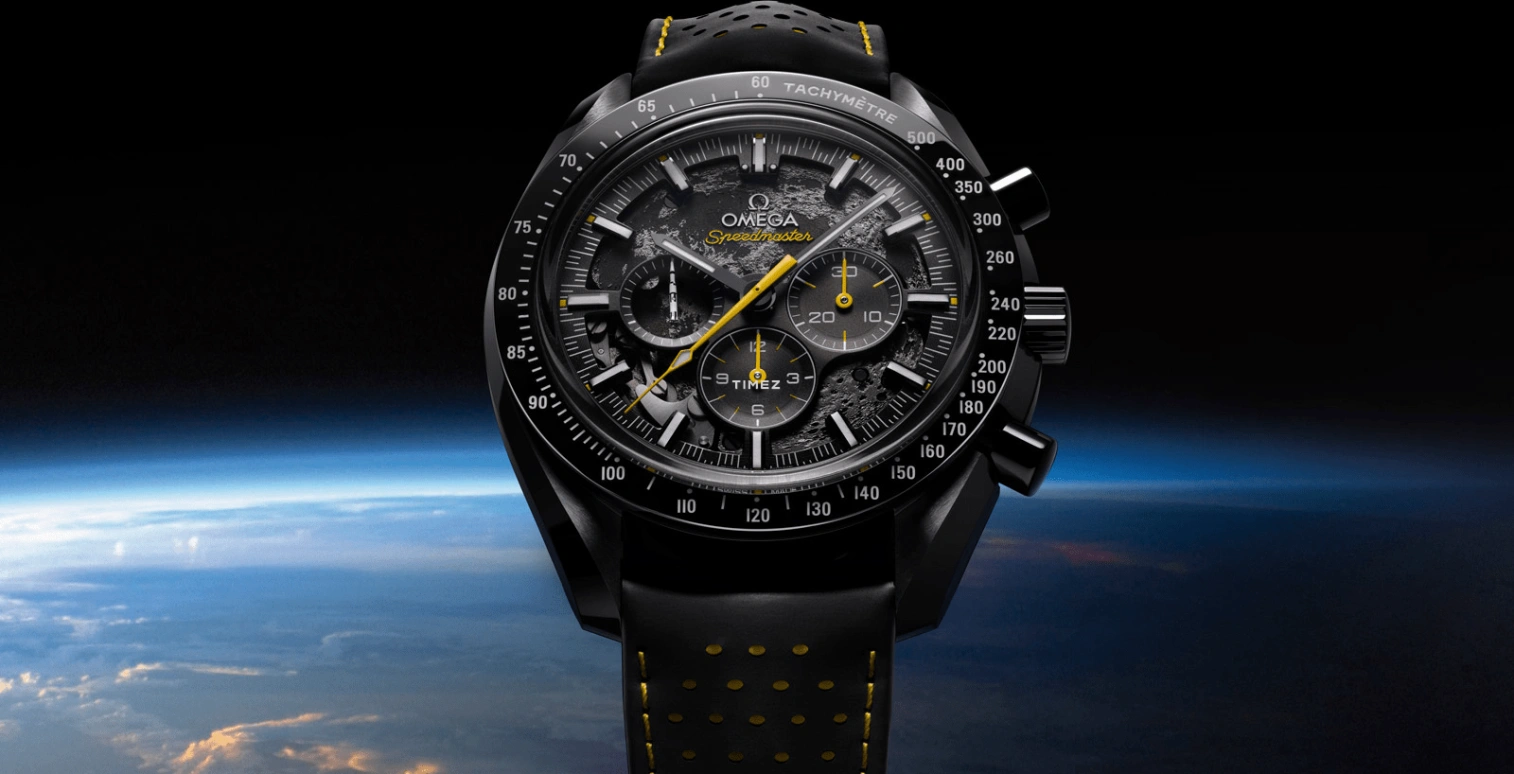 Omega,Speedmaster 44.25mm,44.25mm,Ceramic,Black,Handwound,Chronograph,Sapphire,Crystal Glass,310,310.92.44.50.01.001