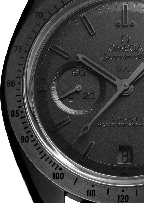 Omega,Speedmaster 44.25mm,44.25mm,Ceramic,Black,Automatic,Chronograph,Day,Dule Time,Anti-magnetic,60hours,In-house Caliber,310,310.92.44.51.01.003