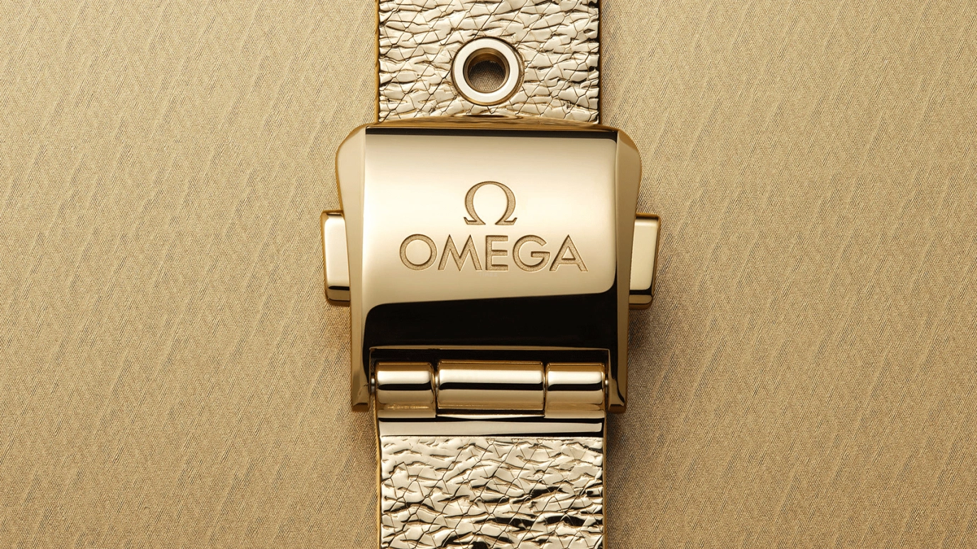 Omega,De Ville 26mm,26mm,Moonshine Gold,Gold,Quartz,In-house Caliber,Sapphire,428,428.55.26.60.99.001