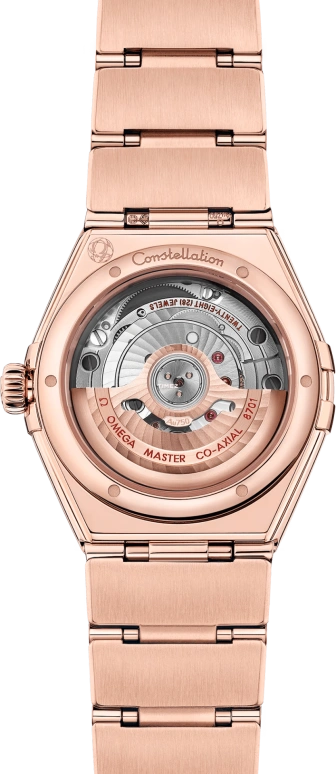 Omega,Constellation 29mm,29mm,Sedna Gold,Purple,Automatic,Day,Anti-magnetic,131,131.55.29.20.60.001