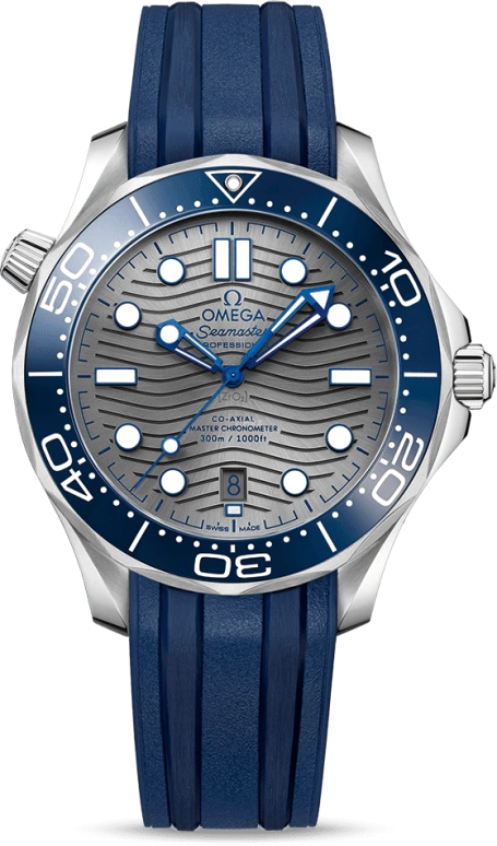 Omega,Seamaster Diver 300M 42mm,42mm,Ceramic,Stainless Steel,Grey,Automatic,Date,Co-Axial Escapement,210,210.32.42.20.06.001