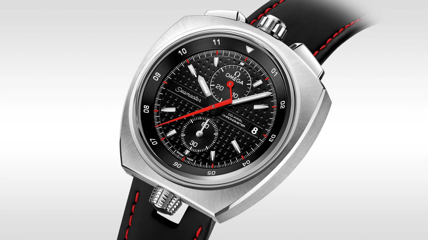 Omega,Seamaster Bullhead 43mm,43mm,Stainless Steel,Black,Automatic,Chronograph,Date,Co-Axial Escapement,Column Wheel,52hours,In-house Caliber,225,225.12.43.50.01.001