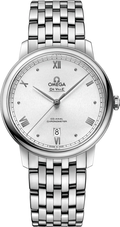 Omega,De Ville 39.50mm,39.50mm,Stainless Steel,Silver,Automatic,Date,Co-Axial Escapement,424,424.10.40.20.02.007
