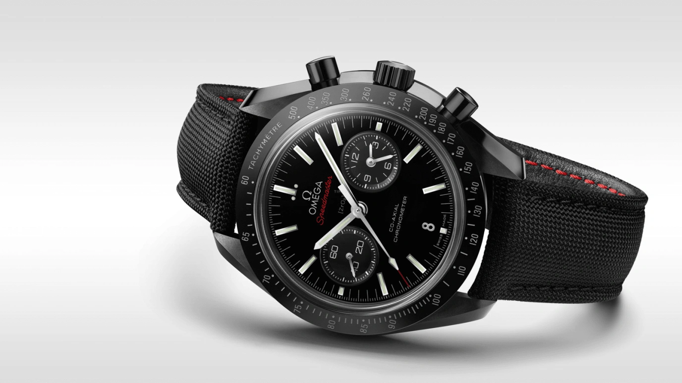 Omega,Speedmaster (Non-Moonwatch) 44.25mm,44.25mm,Ceramic,Black,Automatic,Chronograph,Date,Co-Axial Escapement,Column Wheel,60hours,In-house Caliber,311,311.92.44.51.01.003