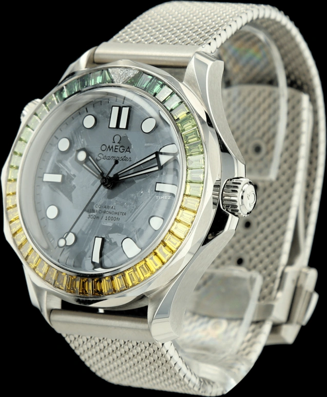 Omega,Seamaster 42mm,42mm,Canopus Gold,Grey,Automatic,Anti-magnetic,55hours,210,210.55.42.20.99.001