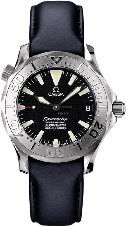 Omega,Seamaster Diver 300M 36.25mm,36.25mm,White Gold,Black,Automatic,Date,44hours,2652,2652.50.91