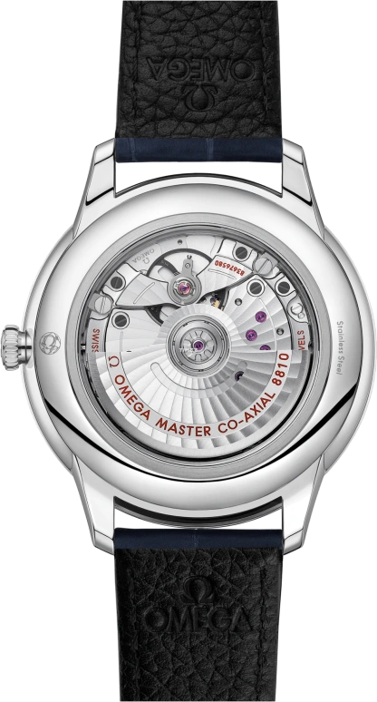 Omega,De Ville 41mm,41mm,Stainless Steel,Blue,Automatic,Day,Power Reserve Indicator,Anti-magnetic,434,434.13.41.21.03.002