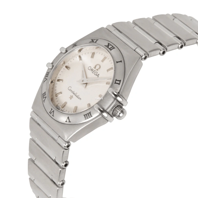 Omega,Constellation 25.50mm,25.50mm,Stainless Steel,Silver,Quartz,30000hours,In-house Caliber,1572,1572.30.00