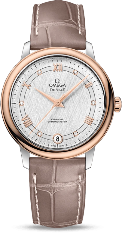 Omega,De Ville 32.70mm,32.70mm,Stainless Steel,Silver,Automatic,Date,Co-Axial Escapement,424,424.23.33.20.52.002