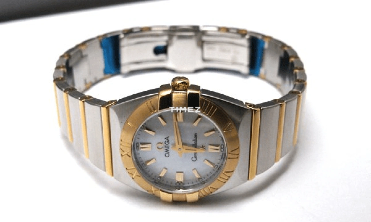 Omega,Constellation 24mm,24mm,Stainless Steel,Silver White,Quartz,30000hours,In-house Caliber,1381,1381.70.00