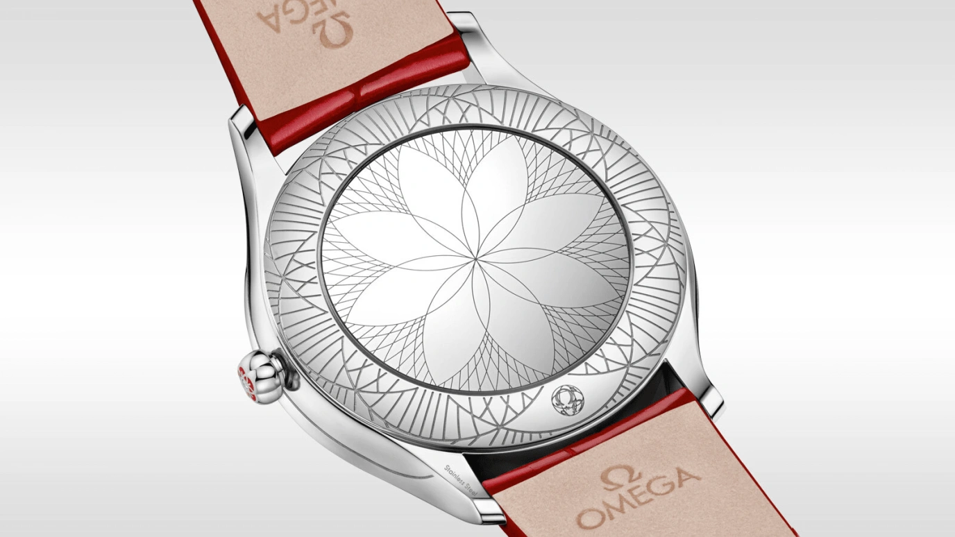 Omega,Trésor 36mm,36mm,Stainless Steel,White,Quartz,Day,Zodiac Indications,428,428.18.36.60.04.002