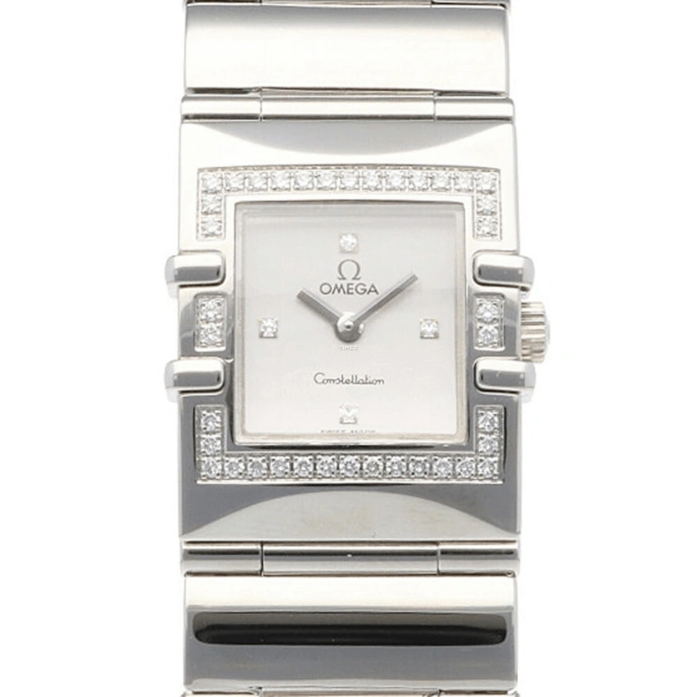 Omega,Constellation 24x19.30mm,24x19.30mm,Stainless Steel,White,Quartz,30000hours,In-house Caliber,1528,1528.36.00