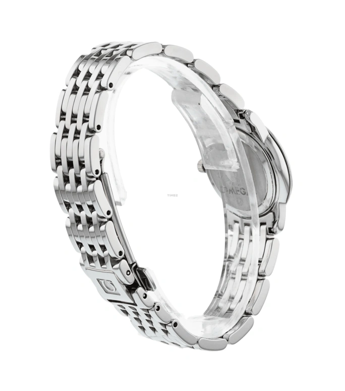 Omega,De Ville 22mm,22mm,Stainless Steel,White,Quartz,30000hours,In-house Caliber,4575,4575.75.00