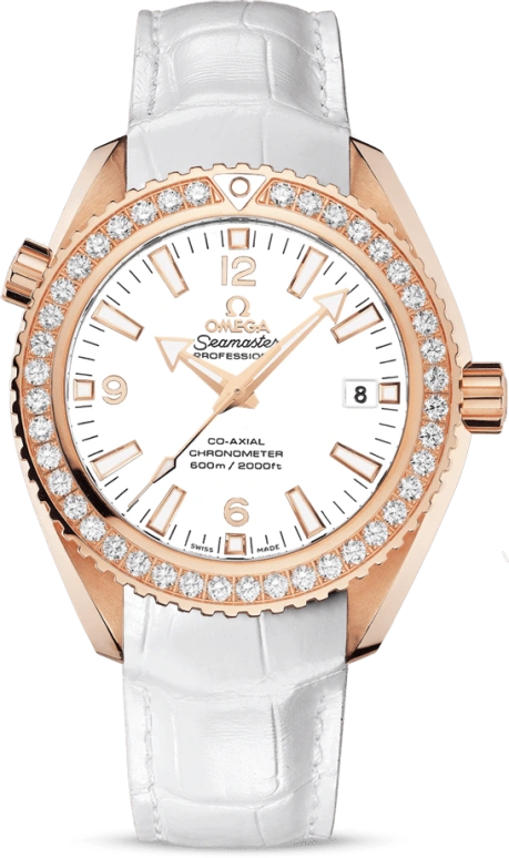 Omega,Seamaster Planet Ocean 42mm,42mm,Red Gold,White,Automatic,Date,Co-Axial Escapement,232,232.58.42.21.04.001