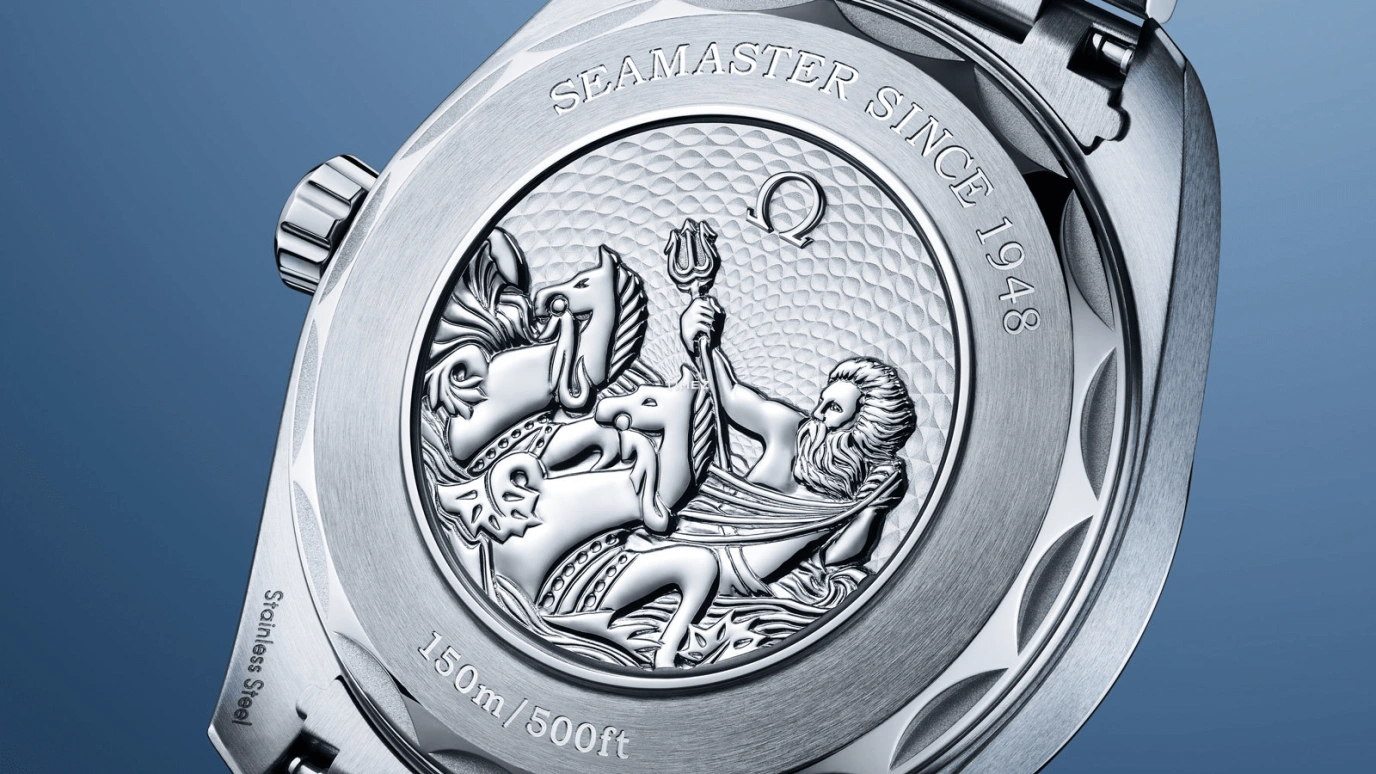 Omega,Aqua Terra 43mm,43mm,Stainless Steel,Blue,Automatic,Day,Dule Time,World Time,Anti-magnetic,60hours,In-house Caliber,220,220.10.43.22.03.002