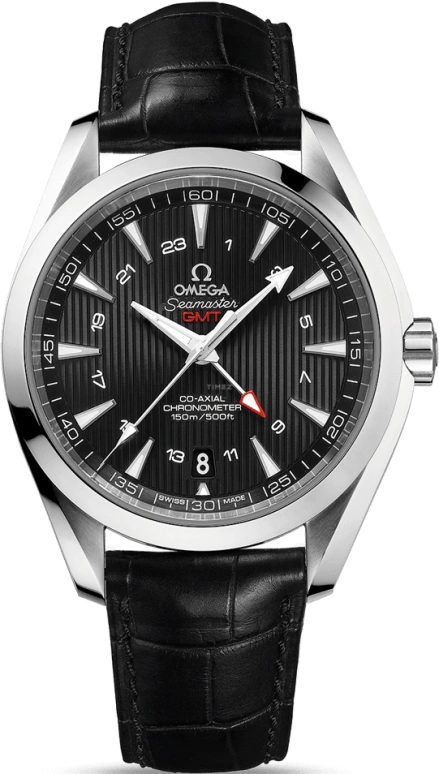 Omega,Aqua Terra 43mm,43mm,Stainless Steel,Black,Automatic,Date,Co-Axial Escapement,231,231.13.43.22.01.001