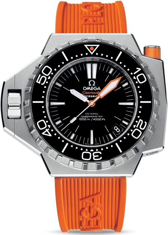 Omega,Seamaster PloProf 55mm,55mm,Stainless Steel,Black,Automatic,Date,Co-Axial Escapement,224,224.32.55.21.01.002