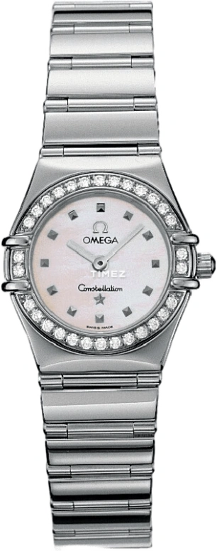 Omega,Constellation 22.50mm,22.50mm,Stainless Steel,White,Quartz,30000hours,In-house Caliber,1465,1465.71.00