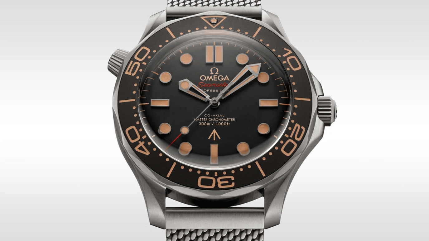 Omega,Seamaster Diver 300M 42mm,42mm,Titanium,Brown,Automatic,Day,Co-Axial Escapement,210,210.90.42.20.01.001
