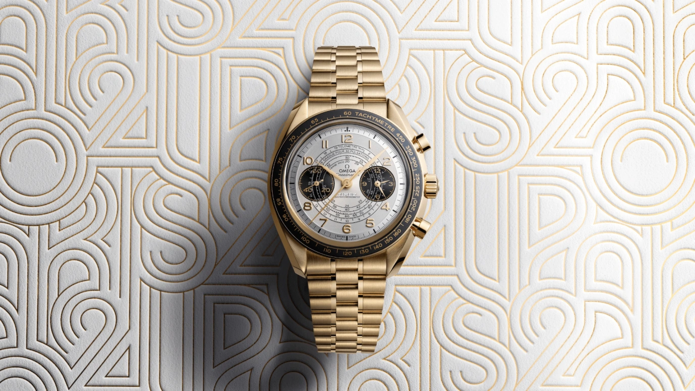 Omega,Speedmaster 48.60mm,48.60mm,Moonshine Gold,Silver,Black,Handwound,Chronograph,Anti-magnetic,522,522.60.43.51.02.001