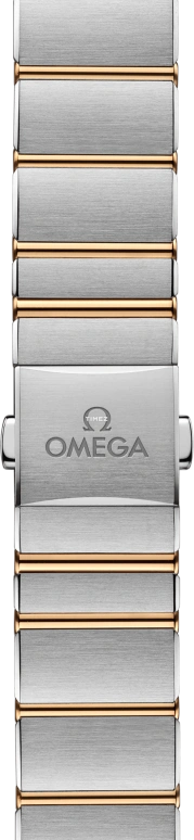 Omega,Constellation 28mm,28mm,Yellow Gold,Stainless Steel,Champagne,Quartz,In-house Caliber,Sapphire,131,131.20.28.60.58.001