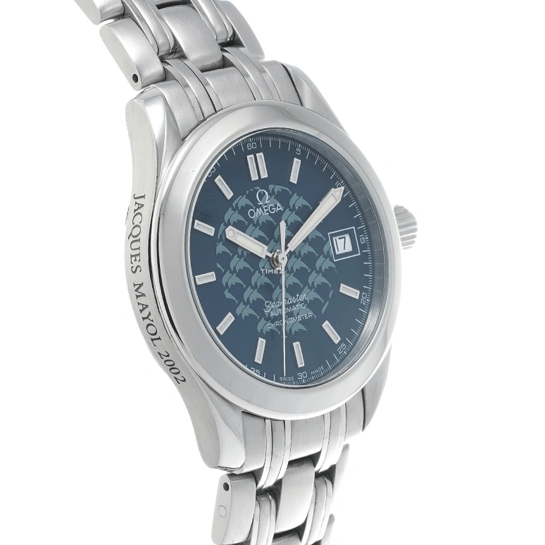 Omega,Seamaster 36mm,36mm,Stainless Steel,Blue,Automatic,Day,44hours,2508,2508.80.00