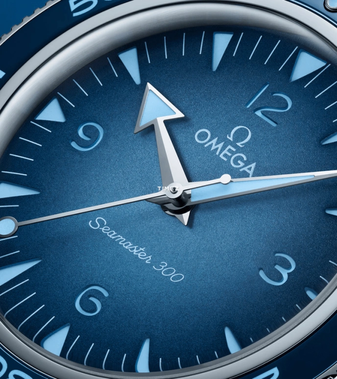 Omega,Seamaster 300 41mm,41mm,Stainless Steel,Blue,Automatic,Anti-magnetic,60hours,234,234.30.41.21.03.002