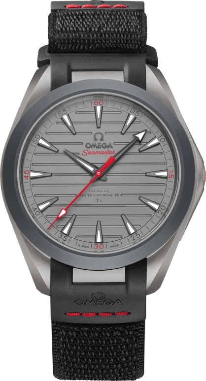 Omega,Aqua Terra 41mm,41mm,Titanium,Grey,Handwound,Date,Co-Axial Escapement,220,220.92.41.21.06.001