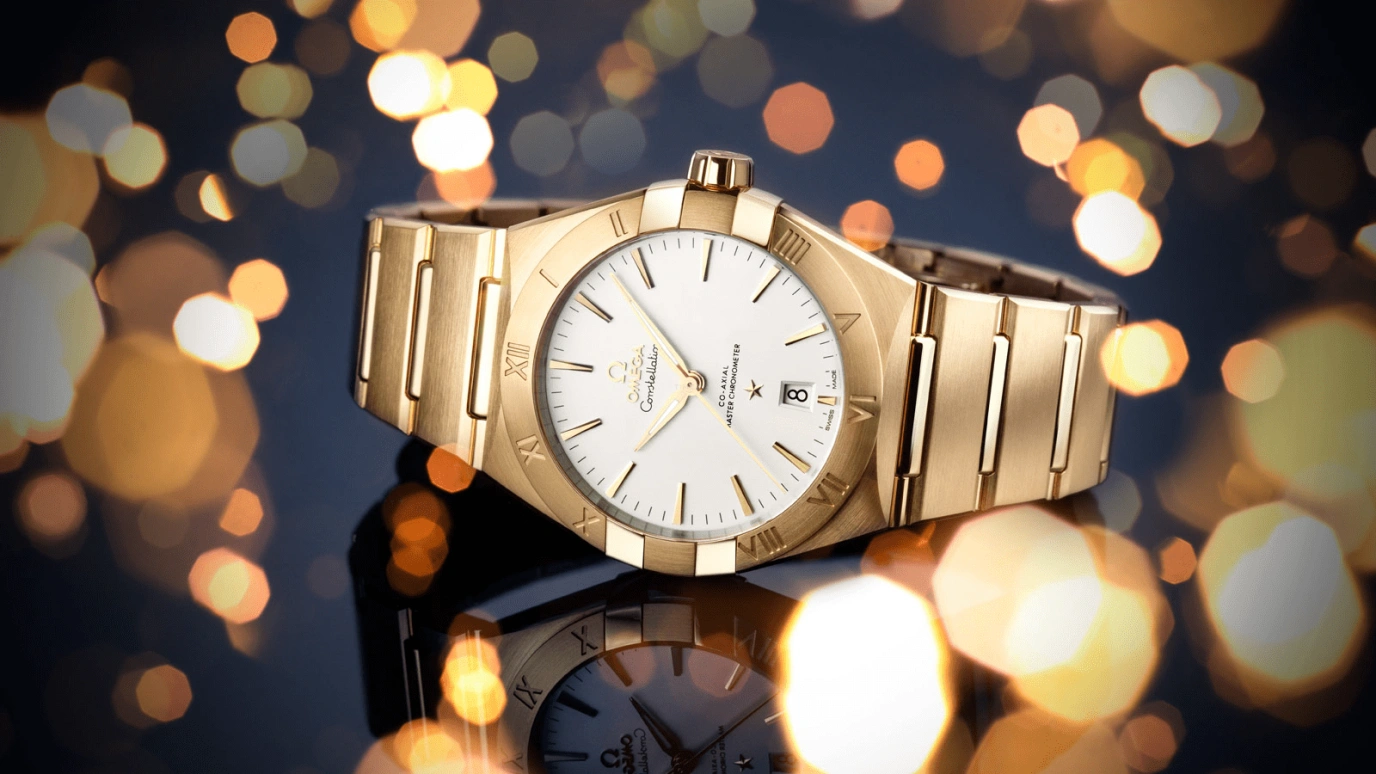 Omega,Constellation 39mm,39mm,Yellow Gold,Silver,Automatic,Date,Co-Axial Escapement,131,131.50.39.20.02.002