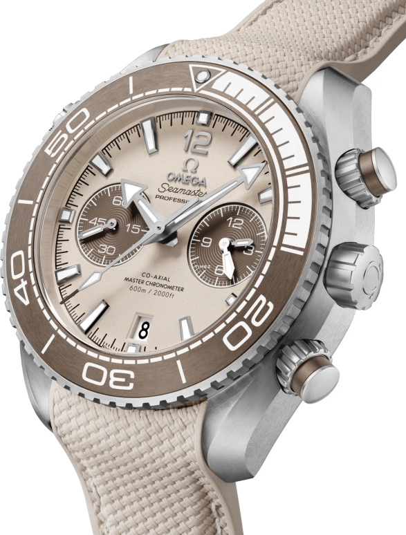 Omega,Seamaster 45.50mm,45.50mm,Stainless Steel,Cream,Automatic,Monopoussoir,Day,Anti-magnetic,215,215.32.46.51.09.001