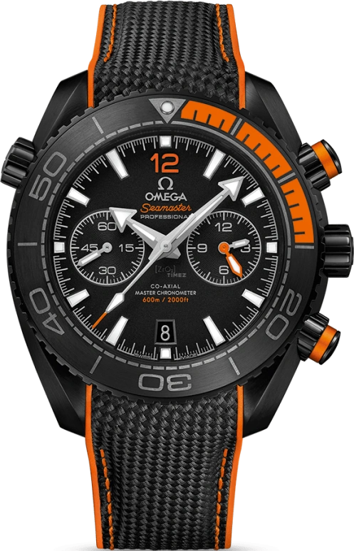 Omega,Seamaster Planet Ocean 45.50mm,45.50mm,Ceramic,Black,Automatic,Chronograph,Date,Co-Axial Escapement,Column Wheel,60hours,In-house Caliber,215,215.92.46.51.01.001