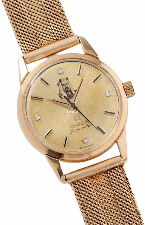 Omega,Seamaster 34mm,34mm,Pink Gold,Beige,Automatic,In-house Caliber,Round,BB,BB.165.013