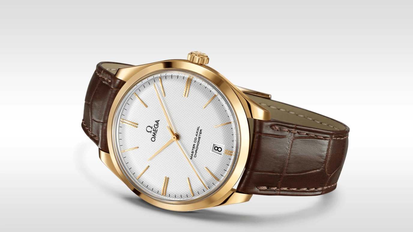 Omega,Trésor 40mm,40mm,Sedna Gold,Silver,Handwound,Date,Co-Axial Escapement,432,432.53.40.21.02.002