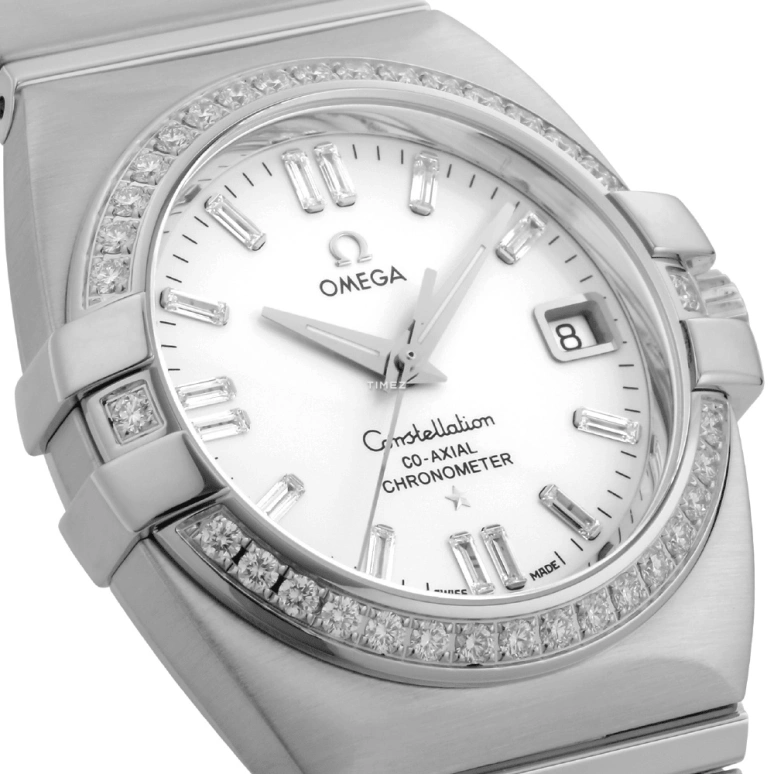 Omega,Constellation 37mm,37mm,White Gold,White,Automatic,Day,48hours,1116,1116.35.00