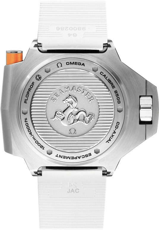 Omega,Seamaster PloProf 55mm,55mm,Stainless Steel,White,Automatic,Date,Co-Axial Escapement,224,224.32.55.21.04.001