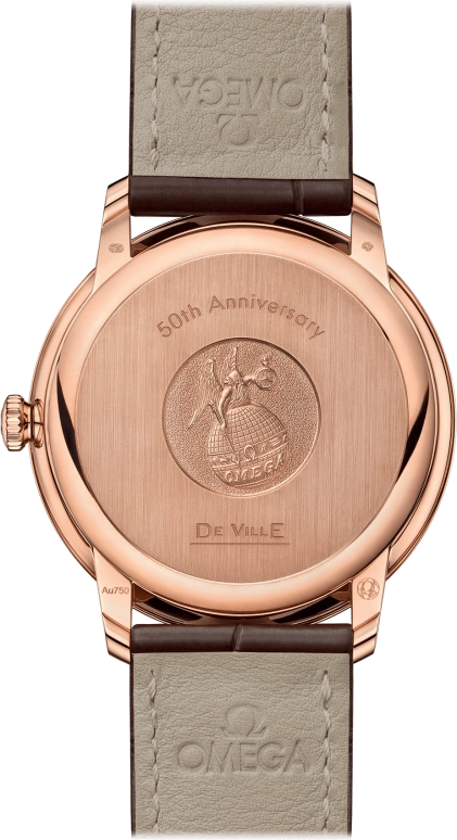 Omega,De Ville 39.50mm,39.50mm,Red Gold,White,Automatic,Date,Co-Axial Escapement,424,424.53.40.20.04.004