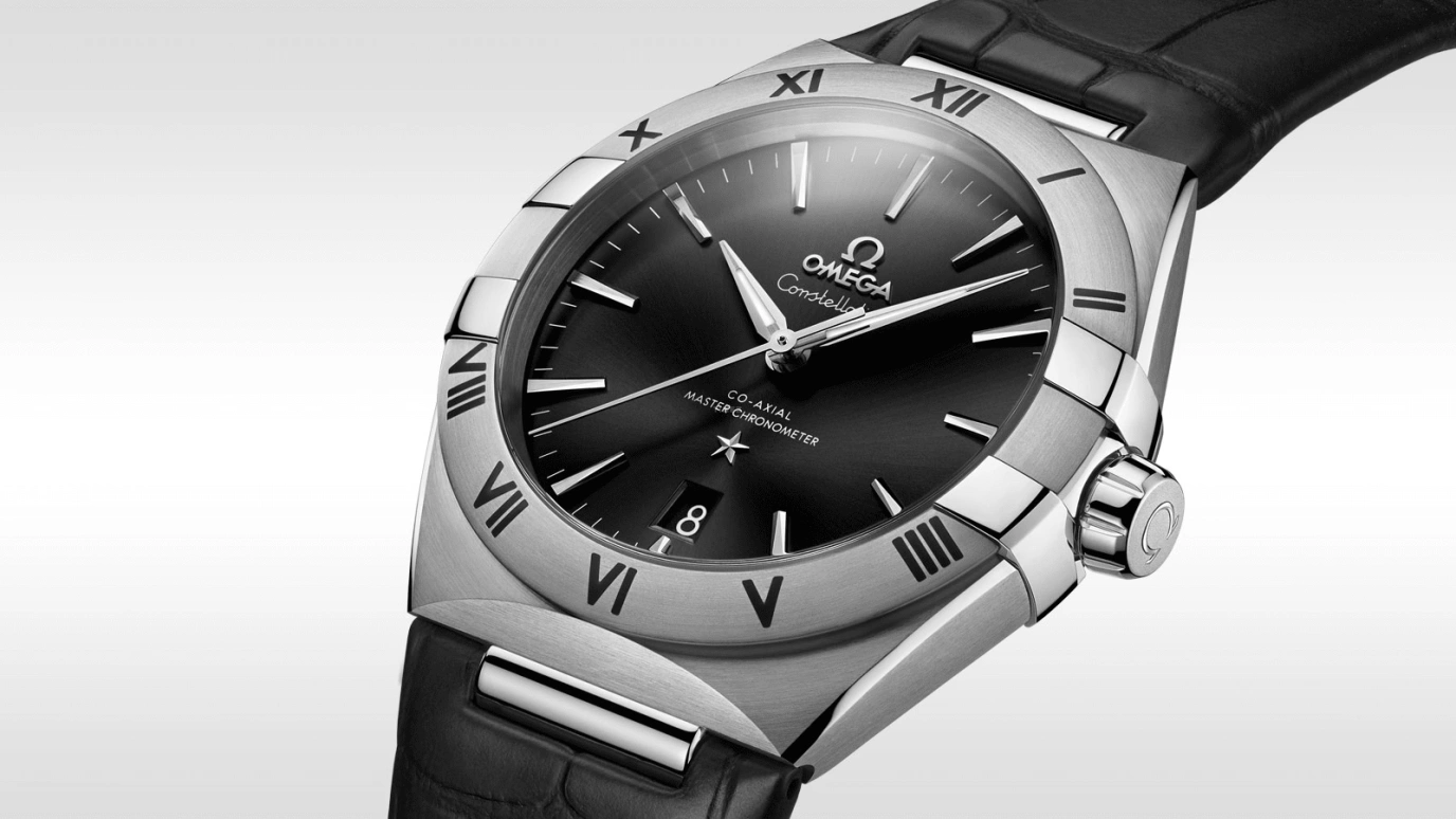 Omega,Constellation 39mm,39mm,Stainless Steel,Black,Automatic,Date,Co-Axial Escapement,131,131.13.39.20.01.001