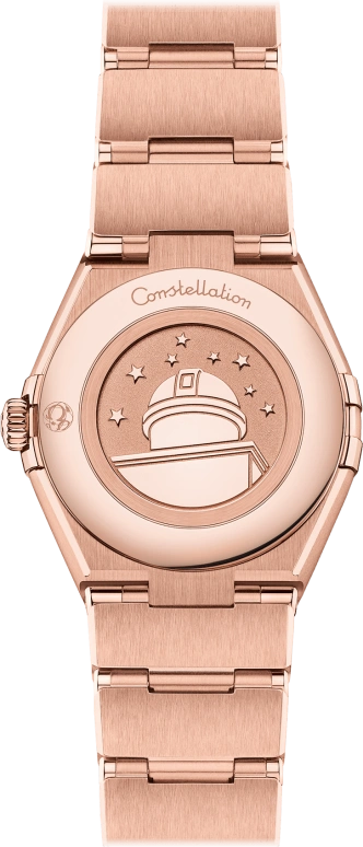 Omega,Constellation 28mm,28mm,Sedna Gold,White,Quartz,In-house Caliber,Sapphire,131,131.55.28.60.55.003